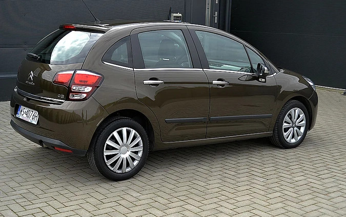 Citroen C3 cena 24500 przebieg: 45000, rok produkcji 2013 z Siedlce małe 154